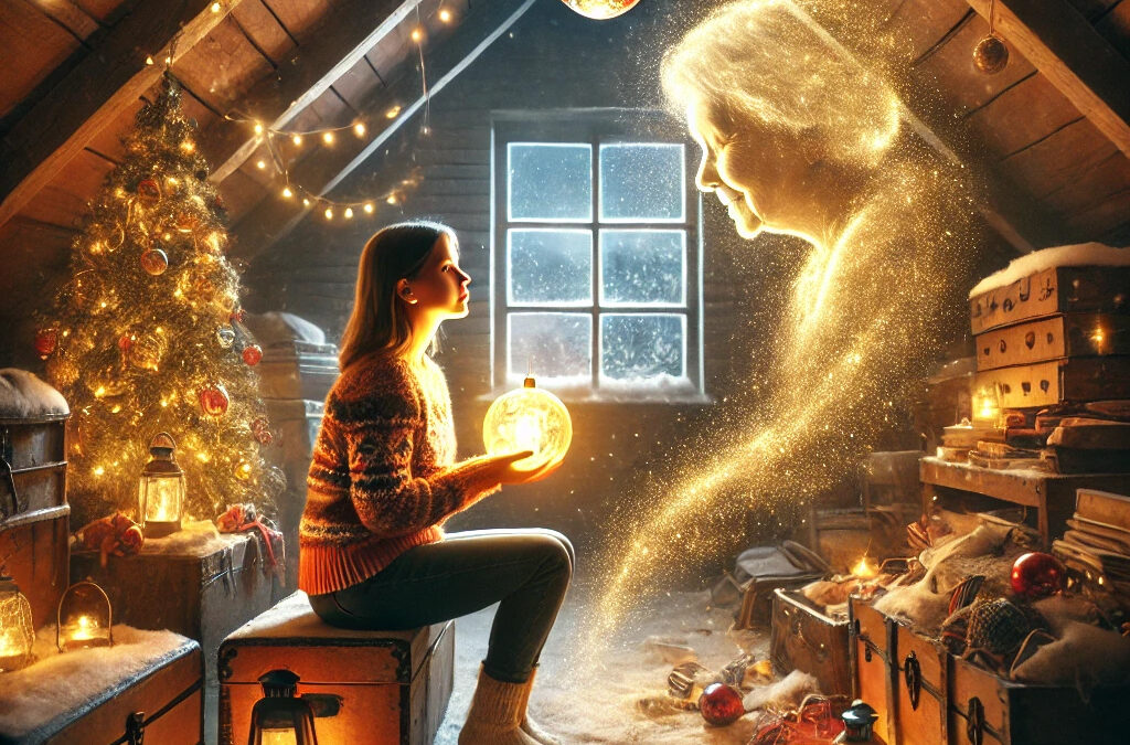 image de l'histoire de la boule de Noël
