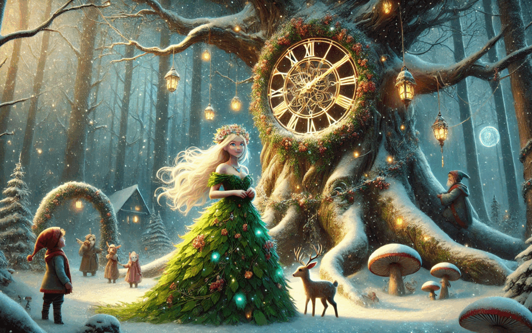Émeraude Larmedevent : Magie et Temps de Noël ✨🎄