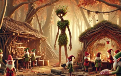 Les préparatifs de l’Automne dans la forêt enchantée