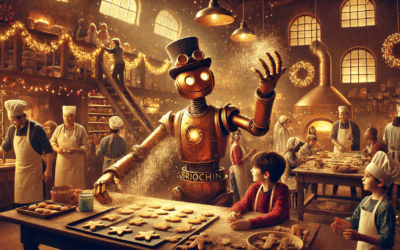 Briochin, l’automate gourmand du Noël enchanté 🎄