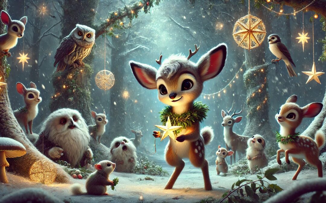 Cédric le Faon Féérique : Un conte de Noël magique ✨
