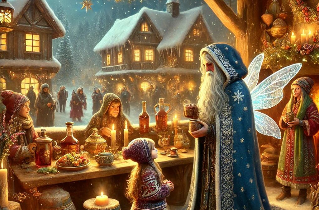 Galdor Étoileflamme et la magie des préparatifs de Noël