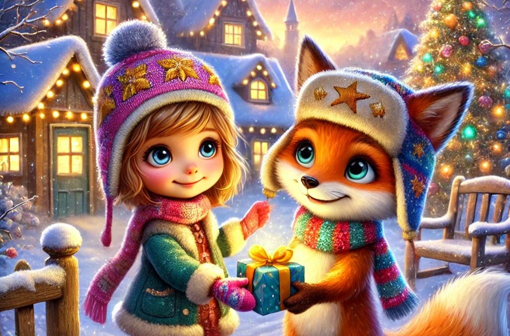 Lila et les étoiles filantes – Conte magique de Noël ✨